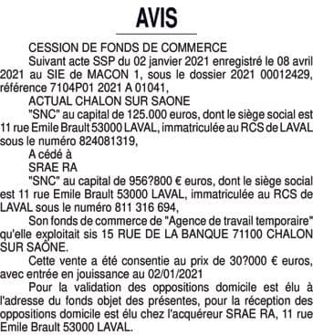 Contenu publication