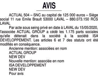 Contenu publication