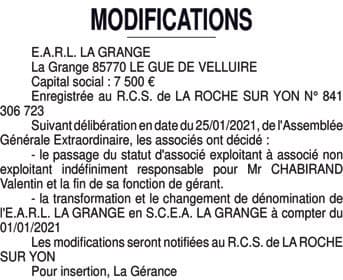 Contenu publication