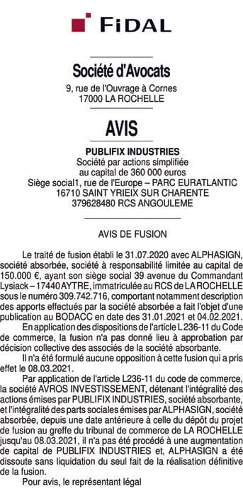 Contenu publication
