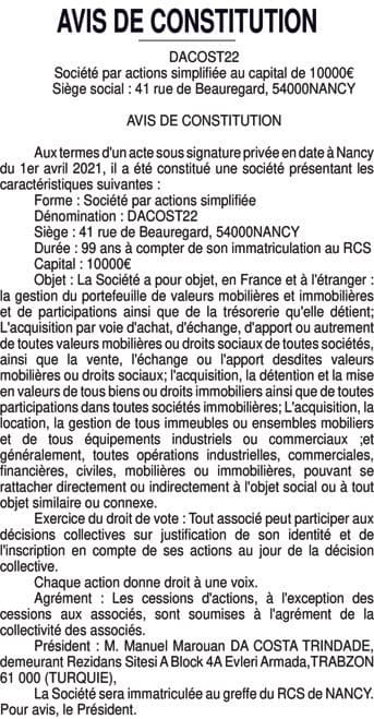 Contenu publication