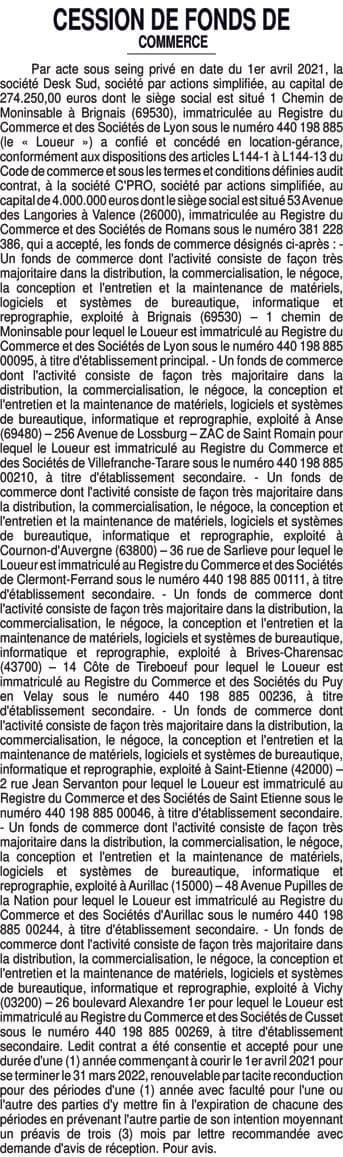 Contenu publication