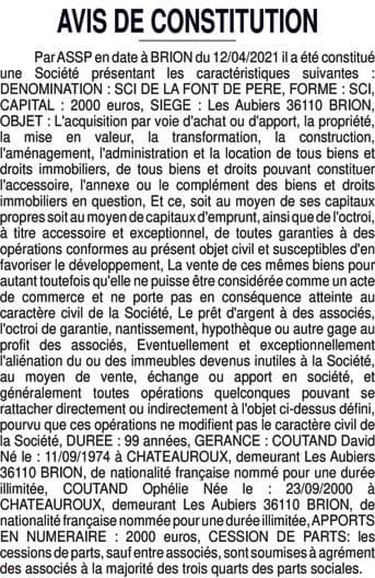Contenu publication