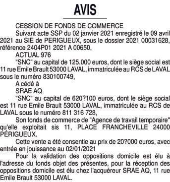 Contenu publication