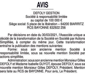 Contenu publication