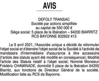 Contenu publication