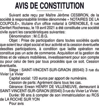 Contenu publication