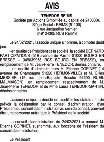 Contenu publication