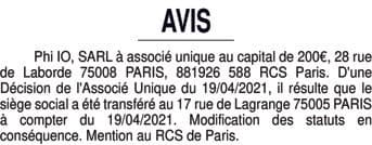 Contenu publication