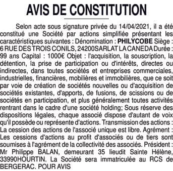 Contenu publication