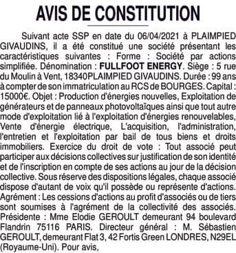 Contenu publication