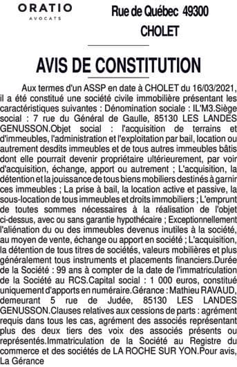 Contenu publication