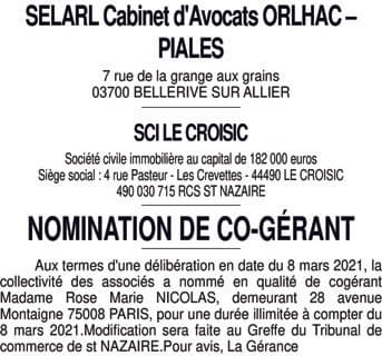 Contenu publication