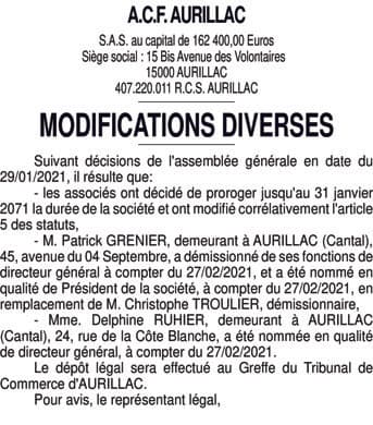 Contenu publication