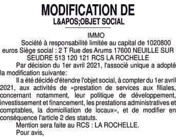 Contenu publication