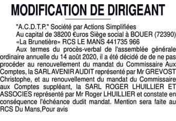 Contenu publication