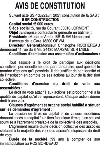 Contenu publication