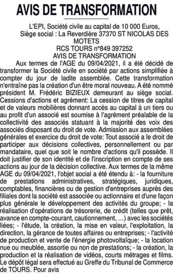 Contenu publication