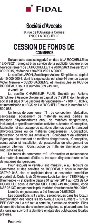 Contenu publication