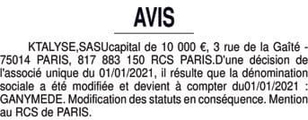 Contenu publication