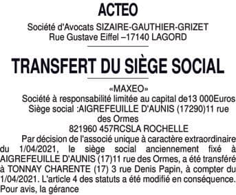 Contenu publication