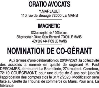 Contenu publication