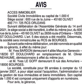 Contenu publication