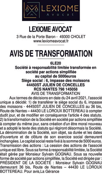 Contenu publication