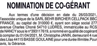 Contenu publication