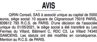 Contenu publication
