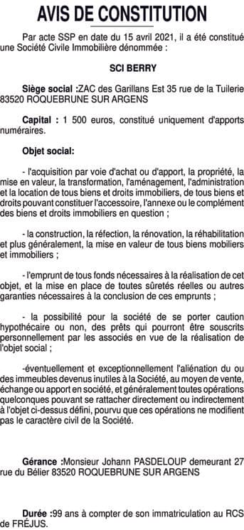 Contenu publication