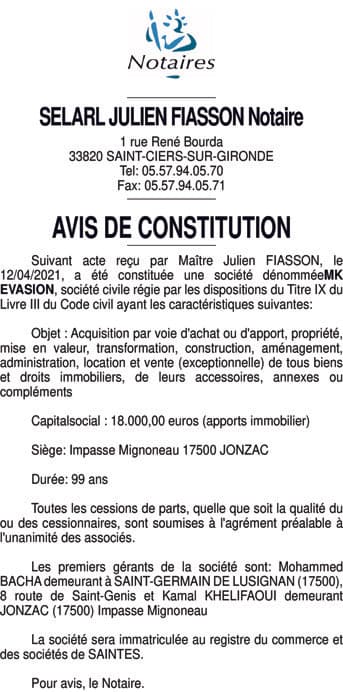 Contenu publication