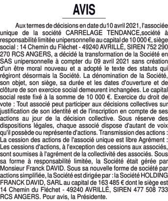 Contenu publication