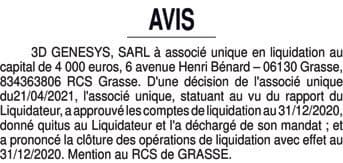 Contenu publication