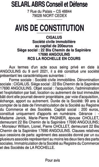 Contenu publication