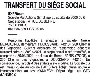 Contenu publication