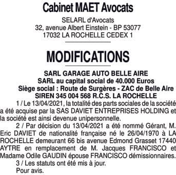 Contenu publication