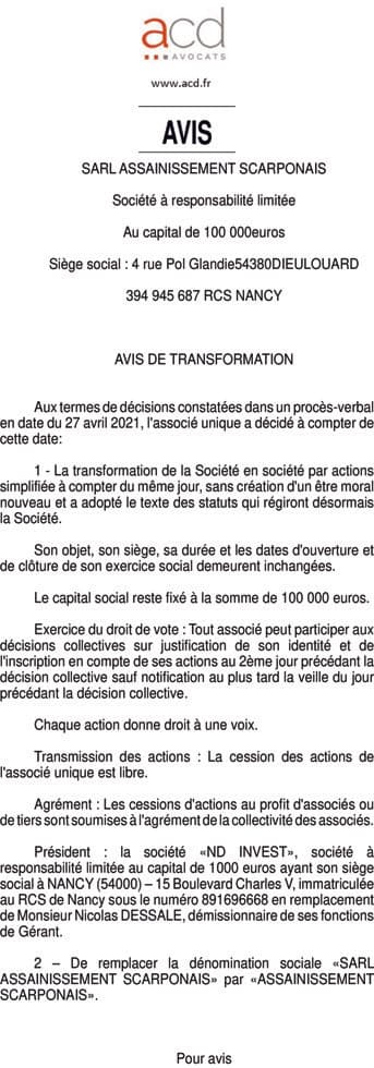 Contenu publication