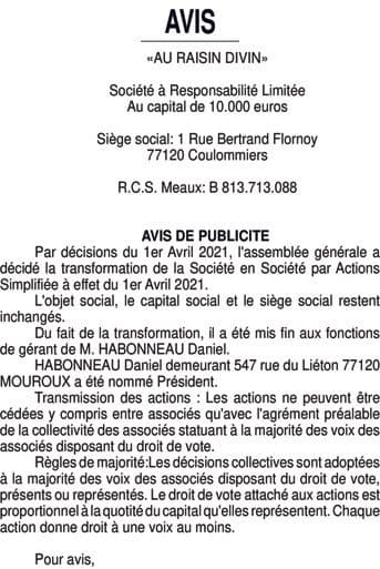 Contenu publication