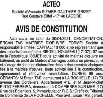 Contenu publication