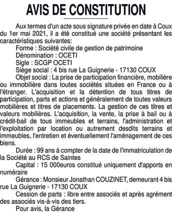 Contenu publication
