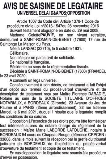 Contenu publication