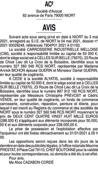 Contenu publication