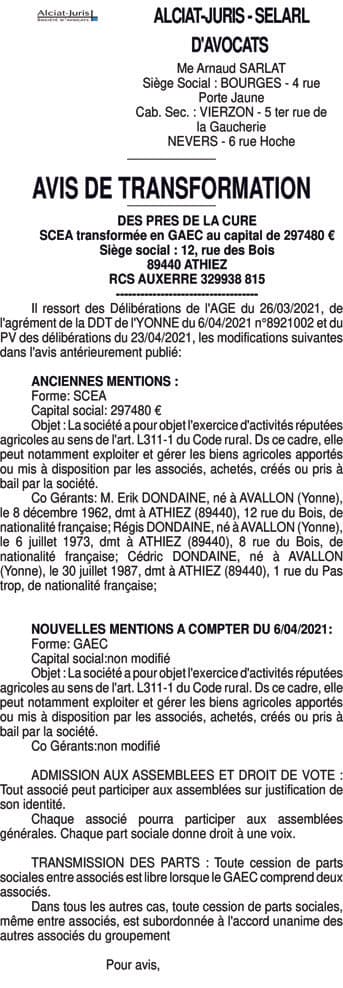 Contenu publication
