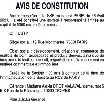 Contenu publication
