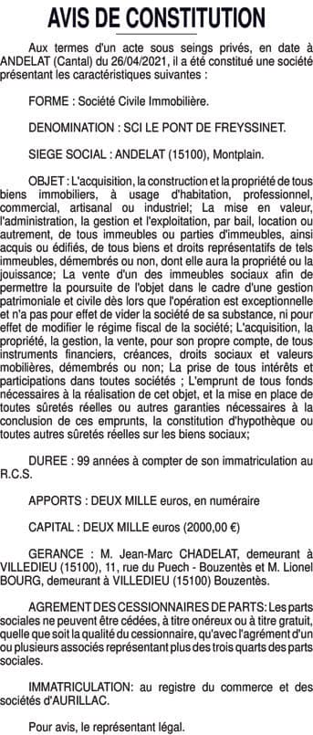 Contenu publication