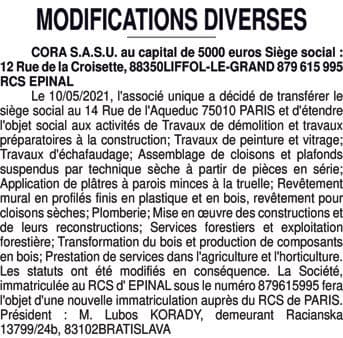 Contenu publication