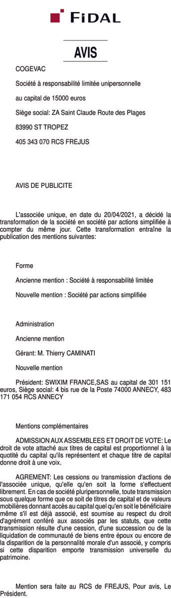 Contenu publication
