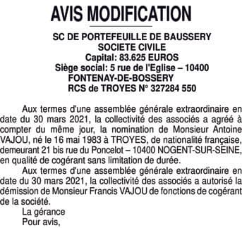 Contenu publication