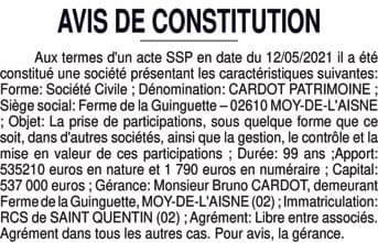 Contenu publication